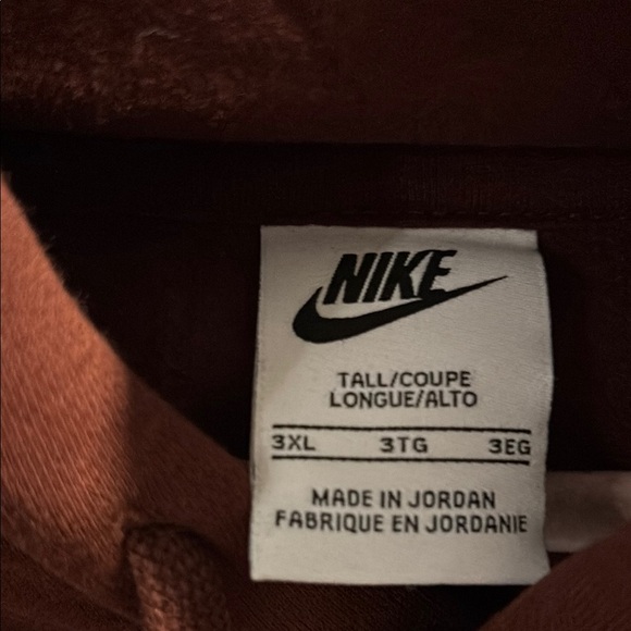 🦸♂️Big & Tall -Nike Chestnut Pullover Hoodie - Picture 2 of 3